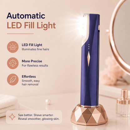 Liora Touch™ Smart Sonic Dermaplane Razor