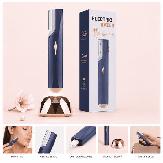 Liora Touch™ Smart Sonic Dermaplane Razor
